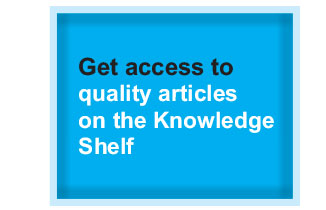 Get access to quality articles on the Knowledge Shelf