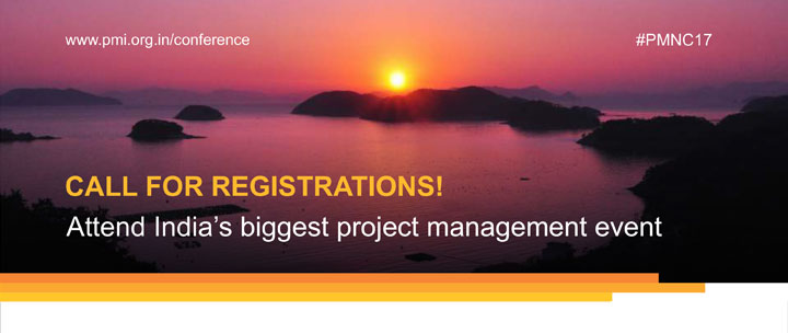 http://www.pmi.org.in/conference #PMNC17 EARLY BIRD REGISTRATIONS NOW OPEN!
More PDUs. More Learnings.