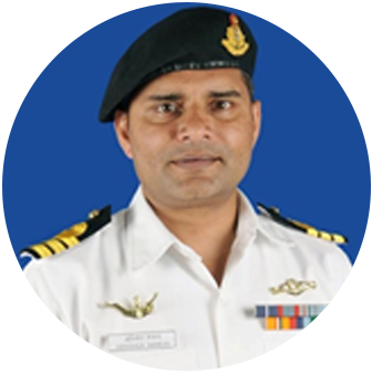 Cdr. Abhishek Kankan, NM (G)